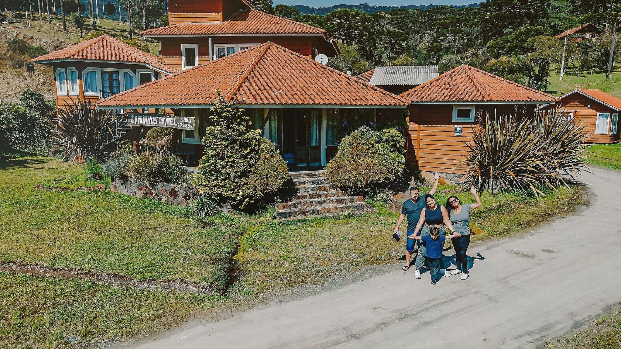 Pousada Caminhos Do Mel - Urubici - Sc Exteriör bild